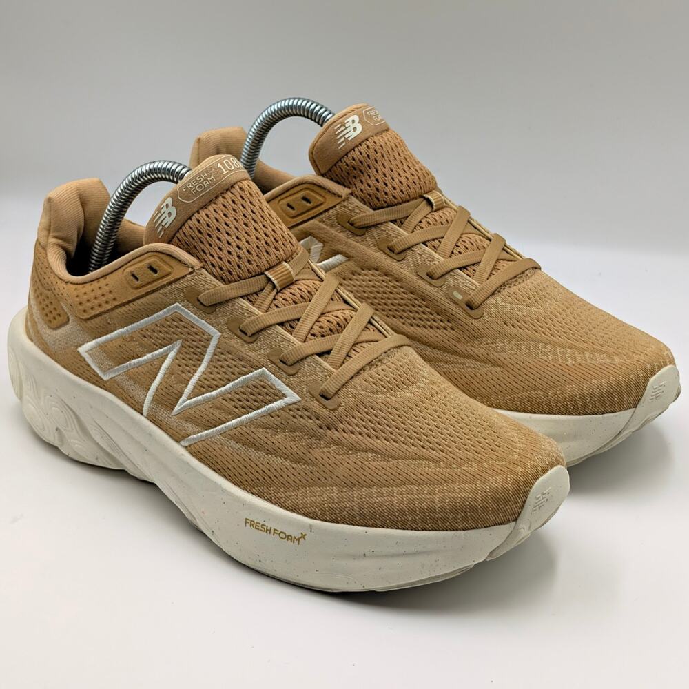 New Balance Fresh Foam X 1080 V13 Dolce Womens 9.5 B (UK 7.5) Running Shoes Tan